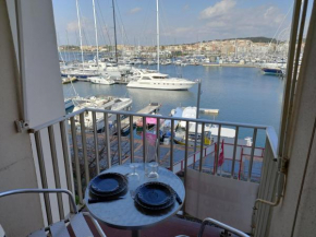 Coquet studio, vu port, 2 pers, piscine